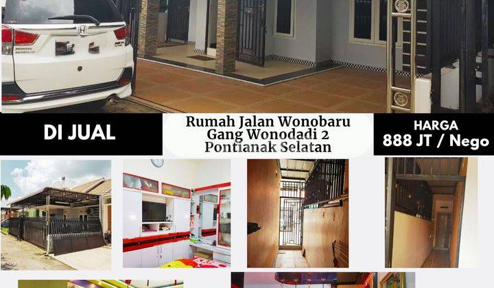 Rumah Jalan Wonobaru Gang Wonodadi 2, Pontianak Selatan 2