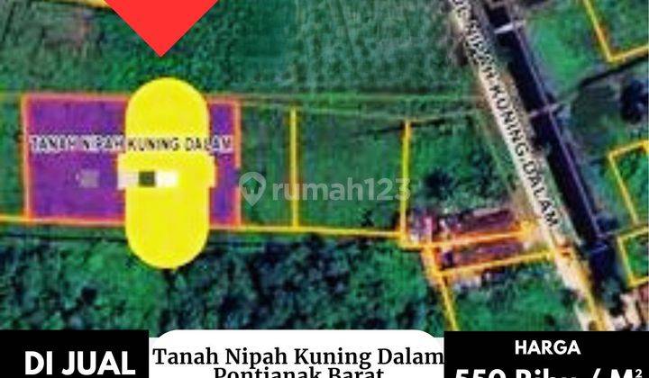 Tanah Jalan Nipah Kuning Dalam, Pontianak Barat 2