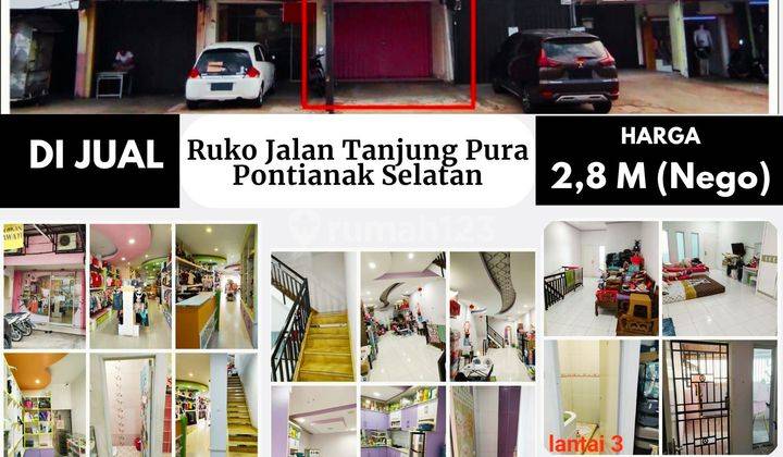 Ruko Jalan Tanjung Pura, Pontianak Selatan 2