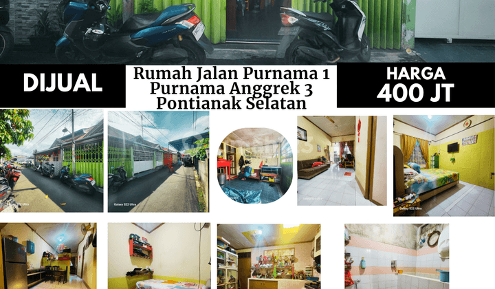 Rumah Jalan Purnama 1, Purnama Anggrek 3, Pontianak Selatan 2