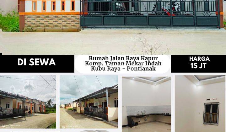 Rumah Jalan Raya Kapur Komplek Taman Mekar Indah, Kubu Raya Pontianak 2