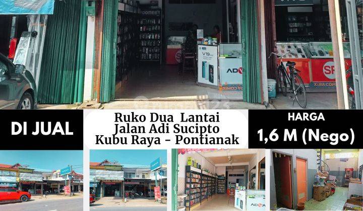 Ruko Dua Lantai Jalan Adi Sucipto, Kubu Raya Pontianak 2