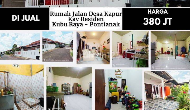 Rumah Jalan Desa Kapur Kav Residen, Kubu Raya Pontianak 2