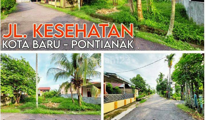 Tanah Jalan Kesehatan Gang Sumber Agung 1, Pontianak Selatan 2