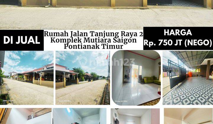 Rumah Jalan Tanjung Raya 2 Komplek Mutiara Saigon, Pontianak Timur 2