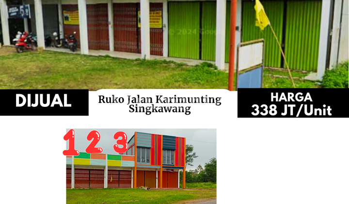 Ruko Jalan Karimunting, Singkawang 2