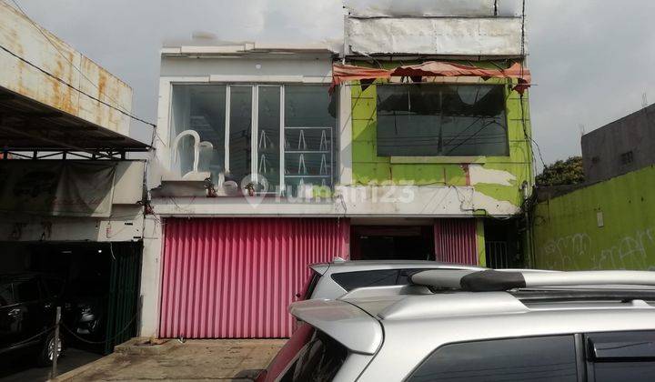 Disewakan Ruko Gandeng 2 Lokasi Strategis Pinggir Jalan Raya @Ceger, Pondok Aren 1