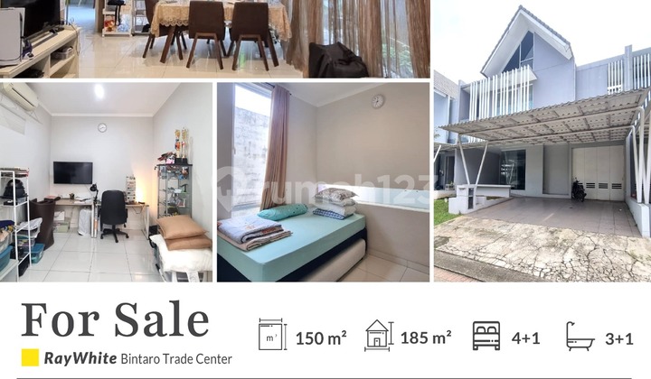 For Sale 4 Million Ready-to-Live Comfortable Nice House in Discovery Cluster Bintaro South Tangerang 2