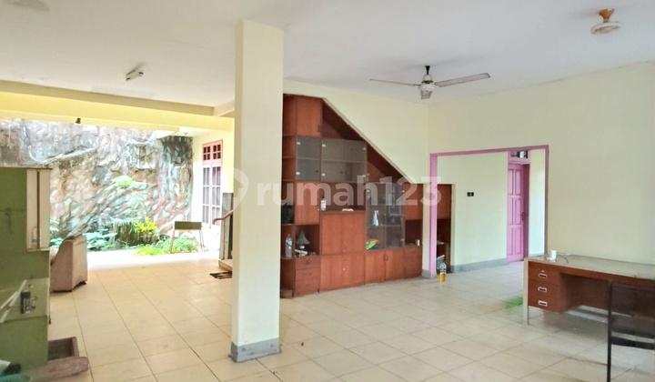 For sale cheap corner house spacious on Bangka-Bengkalis street, in Cinere - Depok which is shady and cool 2