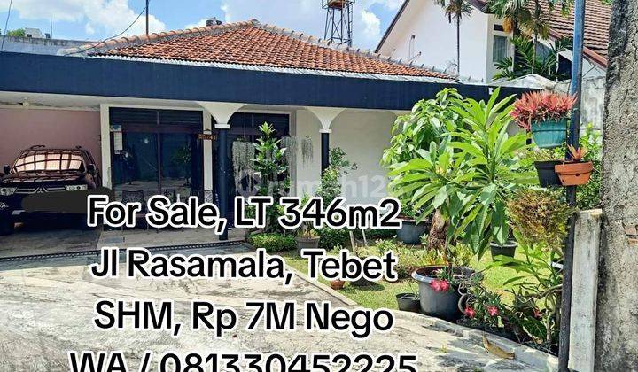 Jual Rumah Tebet Strategis Tengah Kota 1