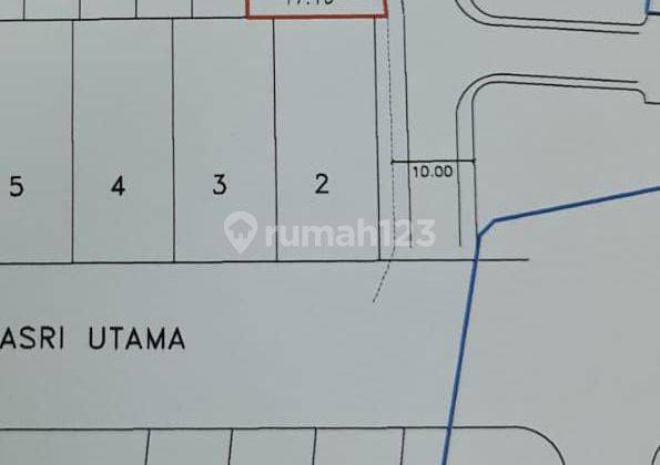 Tanah kavling siap bangun di puri indah harga miring hanya 23 juta/m2  2