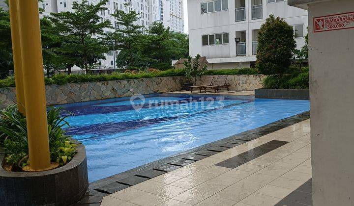 Apartemen 2 bedroom basura cipinang dijual cepat hanya 500 jutaan furnished 1