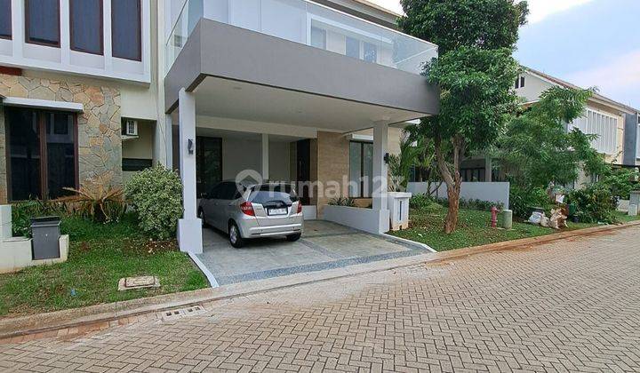 Dijual Rumah Hook Di Discovery Bintaro Jaya Semi Furnished 2