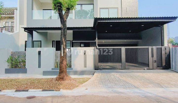 Rumah Baru Modern Dan Mewah Di Puspita Loka Bsd City Serpong 1