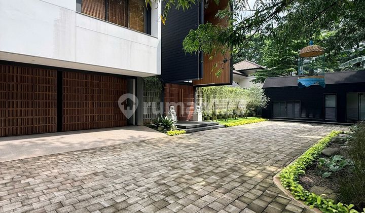 New Full Furnish Modern Tropical House in Brawijaya, Kebayoran Baru