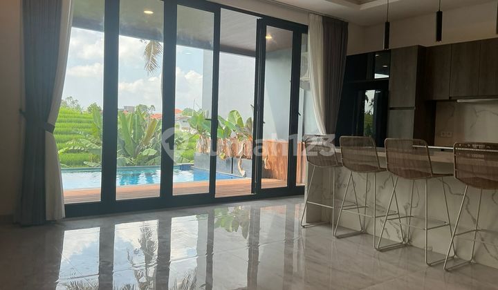 Full Furnished Villa At Direct Rice Field View Bellow 5 Bill