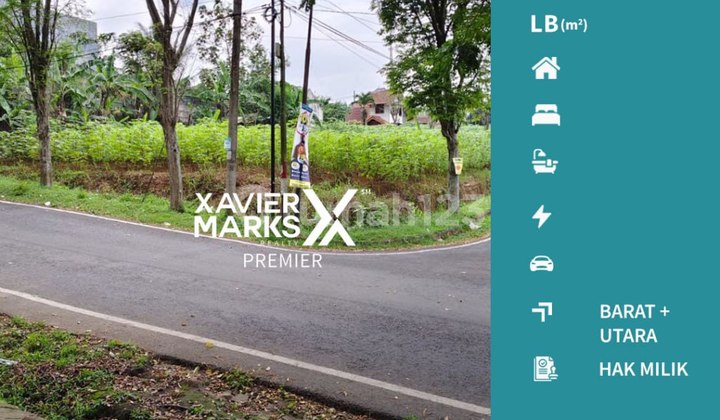 Tanah di Perum Buring Kedungkandang Malang Strategis Tepi Jalan