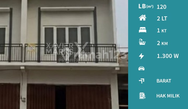 For Sale: Ready-to-Occupy 2-Story Shop House in Candirenggo, Singosari, Malang