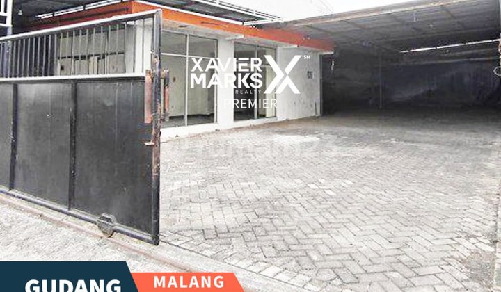 Spacious Warehouse for Rent, Strategic Location in Sukun Malang