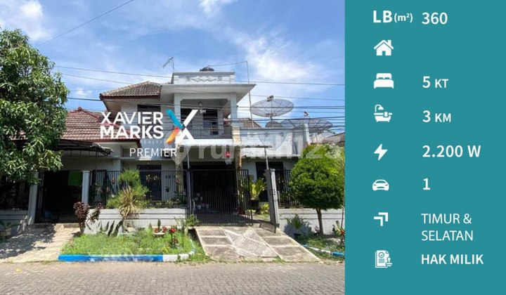 Rumah Hook Siap Huni di Kawasan Elit Araya Blimbing Malang