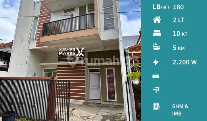 Rumah Kos 2 Lt Furnish Dekat Banyak Kampus di Merjosari Malang 1