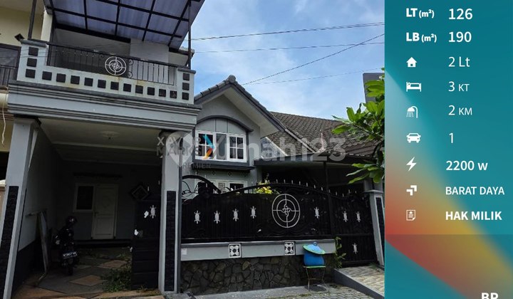 DIJUAL Rumah di Griyashanta Eksekutif Suhat Malang Siap Huni 1