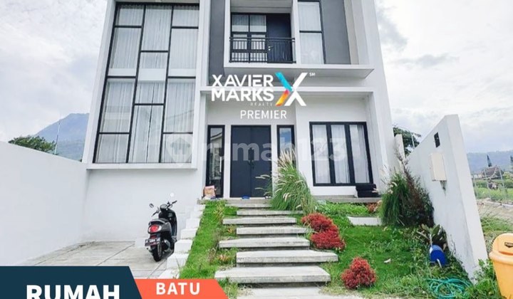 Rumah Baru Mewah Konsep Villa Full Furnished di Kota Batu
