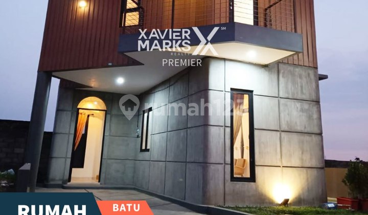 Dijual Rumah Villa di Junrejo Batu Dekat Banyak Wisata