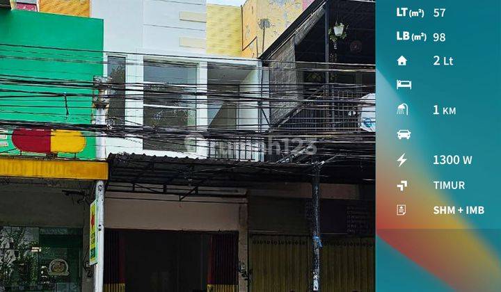Dijual Murah Ruko Strategis di Jl Poros Gajayana Lowokwaru Malang 1