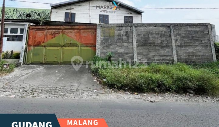 Gudang Strategis di Poros Niwen Sidorahayu Malang Row Jalan Lebar 1