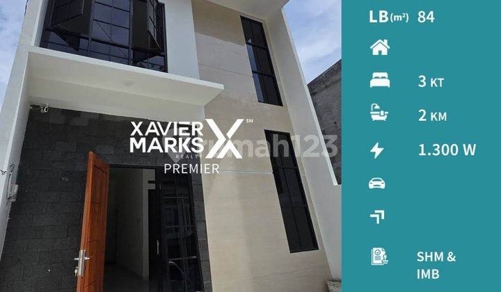 Dijual Rumah Baru Murah di Sanata Village Kedungkandang Malang