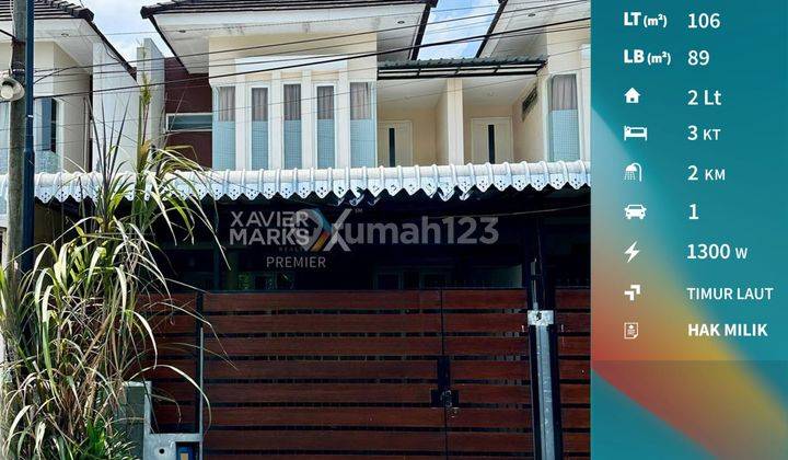 Rumah 2 Lantai Siap Huni di Jalan Kembar Borobudur Malang 1