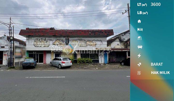 Tanah Dan Bangunan Ex Hotel di Klojen Malang Lokasi Strategis 1