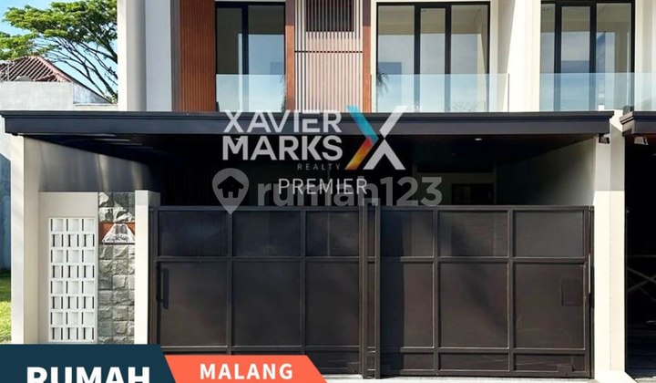 Rumah Premium Baru Premium di Jalan Utama Golf Araya Malang