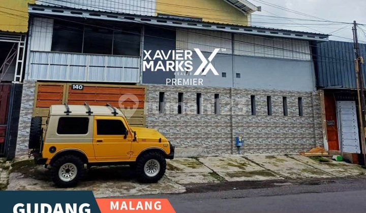 Dijual Gudang Tepi Jalan Raya di Danau Maninjau Sawojajar Malang
