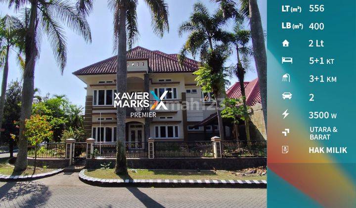 Rumah Mewah Di Jl Boulevard Permata Jingga Malang Dekat Suhat 1