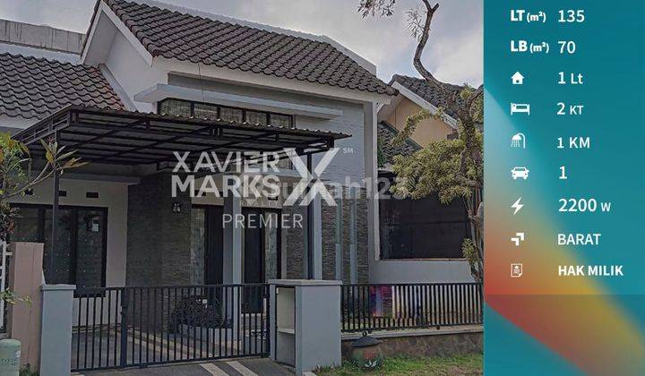 Dijual Rumah Lingkungan Nyaman di Villa Puncak Tidar Malang 1