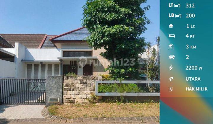 Dijual Rumah Furnished di Graha Kencana Malang Bagus Strategis 1