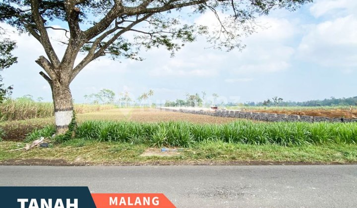 Tanah Luas Siap Bangun untuk Segala Bisnis di Tajinan Malang Tanah Luas Siap Bangun untuk Segala Bisnis di Tajinan Malang