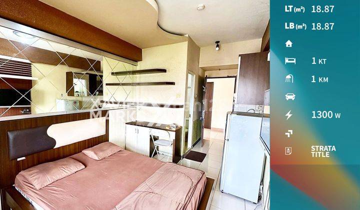 Apartemen Studio Murah Furnish di Suhat Lowokwaru Malang 1