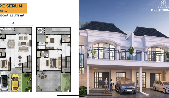 FOR SALE BUKIT NIRMALA PIK2 HOUSE 8X15 BRAND NEW FOR SALE BUKIT NIRMALA PIK2 HOUSE 8X15 BRAND NEW