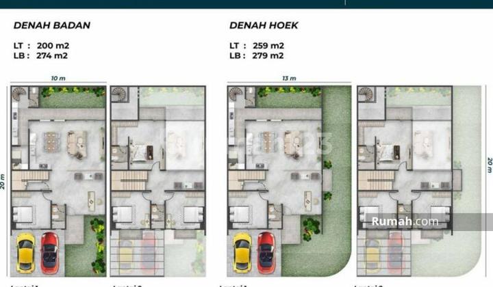 DISEWAKAN RUMAH VILLA PASIR PUTIH PIK2 BRAND NEW SIAP HUNI 2