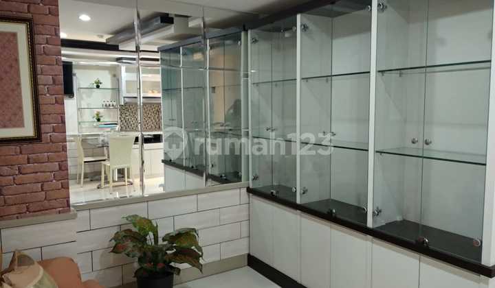 Green Pramuka City Apartment Type 1 BR with 2 Rooms Area 33m² Children's Room Broken Down into TV Room 2