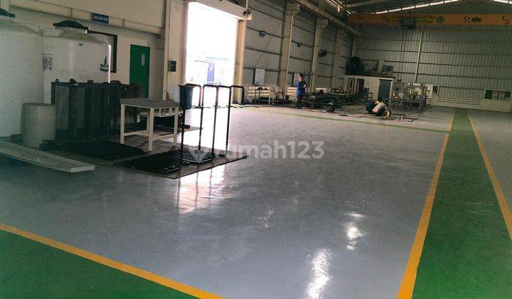 Dijual Pabrik Lengkap Dan Bagus Lokasi Strategis di Cikarang