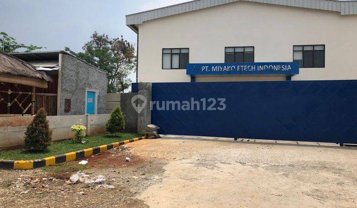 Dijual Pabrik Lengkap Dan Bagus Lokasi Strategis di Cikarang