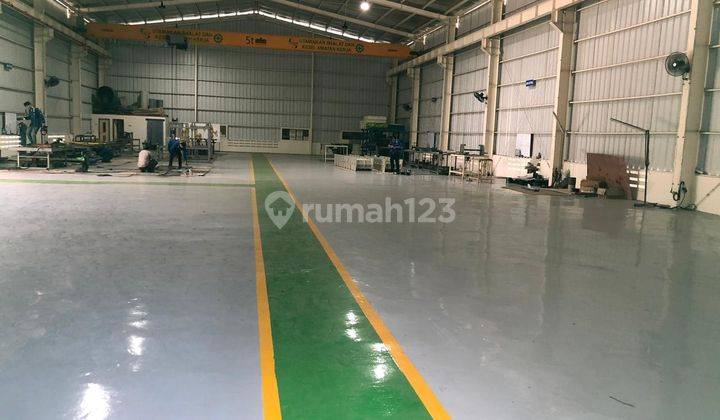 Dijual Pabrik Lengkap Dan Bagus Lokasi Strategis di Cikarang