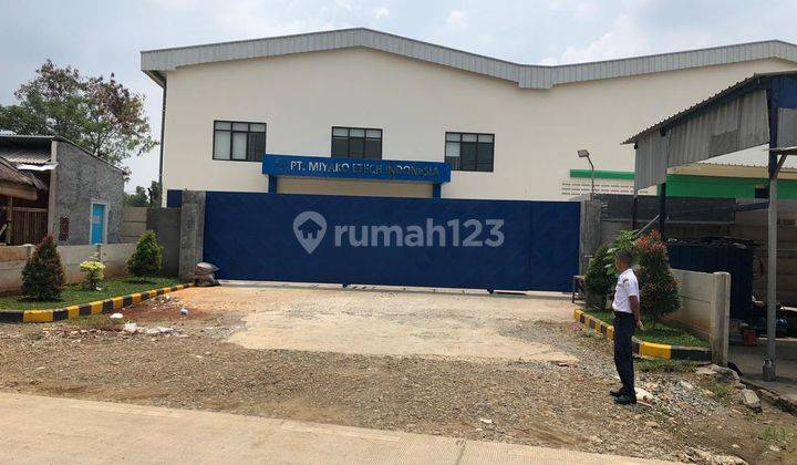 Dijual Pabrik Lengkap Dan Bagus Lokasi Strategis di Cikarang