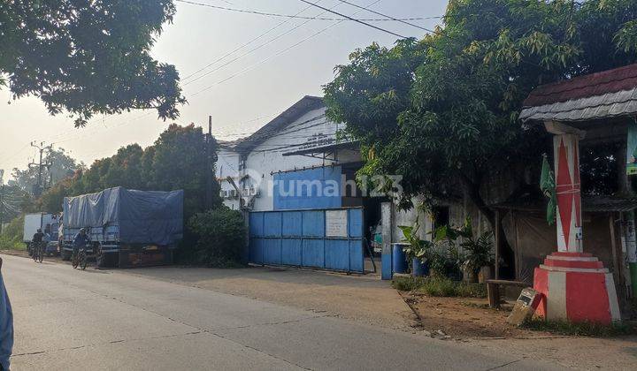 Gudang Lokasi Strategis dan Bebas Banjir di Curug 4