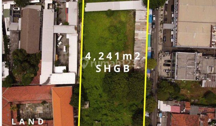 Tanah Di Jalan Raya Senen Jakarta Pusat 4,241 m² 2