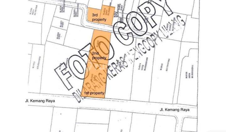 Tanah Strategis Di Kemang Raya Luas 535 M2  2